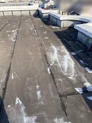豊川市　マンション　屋上　防水　アスファルト